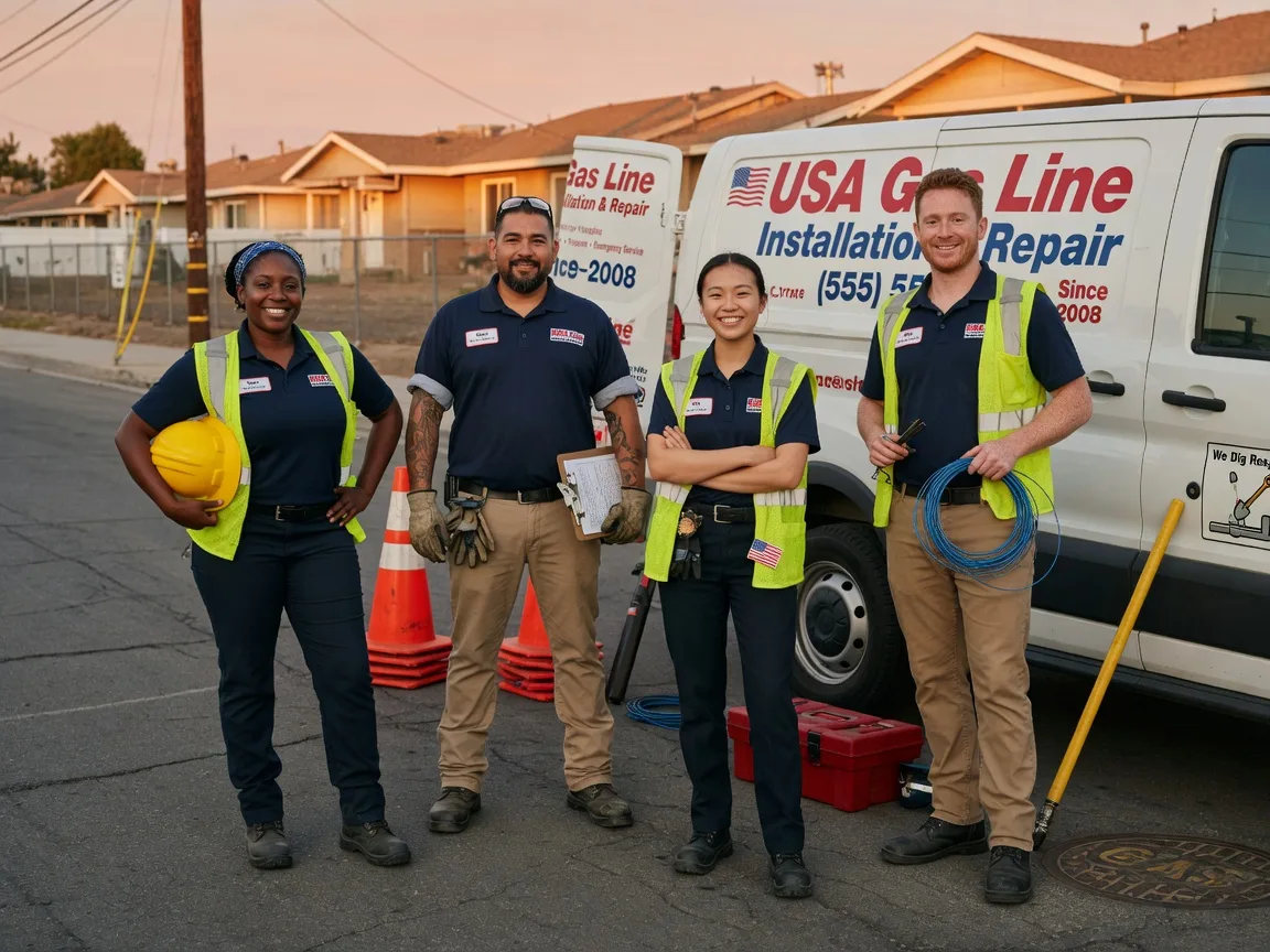 Gas Line Installation company in Dupo, IL